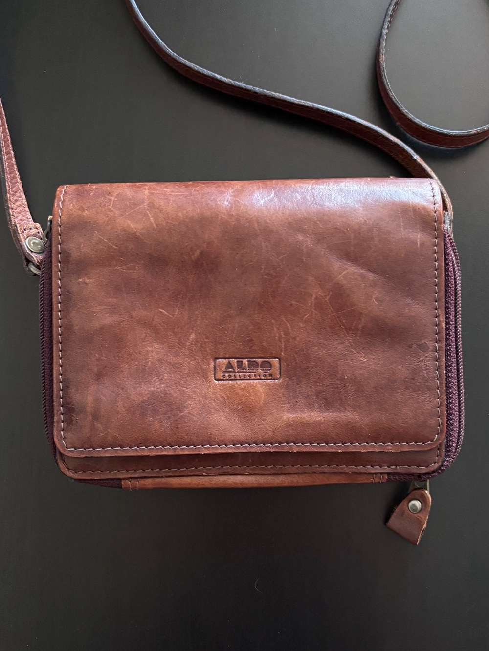 Aldo Crossbody Bag in Brown - Picture 2 of 12